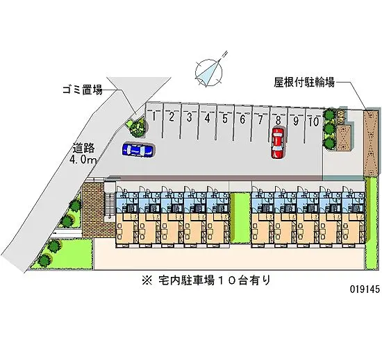 町田市金森 月極駐車場